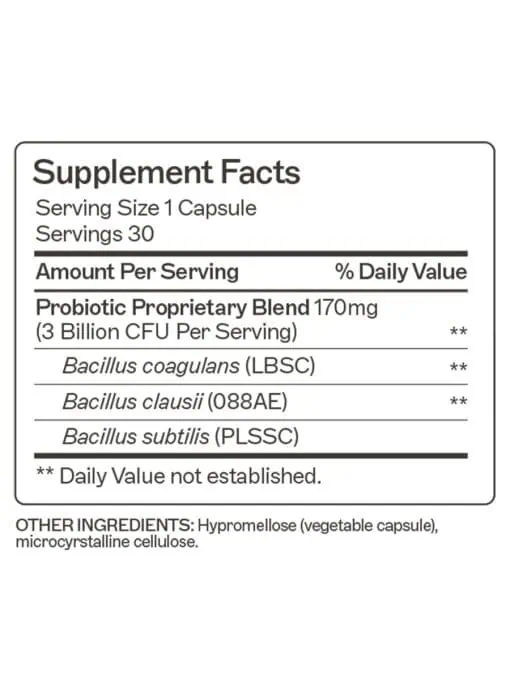 Primal Earth Probiotic This soil-based, paleo-friendly probiotic supports microbiome balance in the small intestine.
