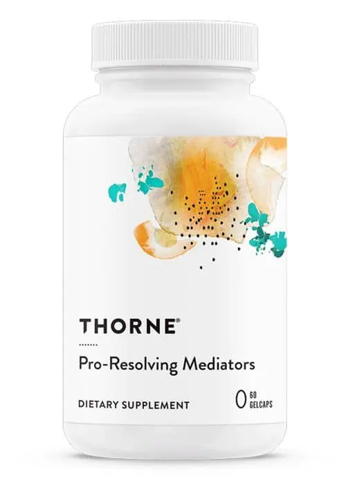 Thorne Pro-Resolving Mediators - SPM supplement for inflammation resolution, immune function, and brain health.
