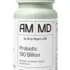 Probiotic Capsules 100 Billion advanced microbiome support that maintains a healthy gut microflora and supports regularity