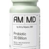 Probiotic Capsules 30 Billion Designed with 30 billion CFU probiotics to help promote beneficial microflora in the GI tract