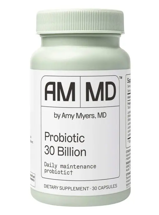 Probiotic Capsules 30 Billion Designed with 30 billion CFU probiotics to help promote beneficial microflora in the GI tract