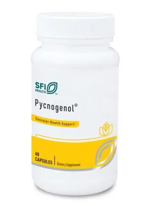 Pycnogenol 50mg - Patented French maritime pine bark extract for vascular and connective tissue support.