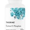 Thorne Pyridoxal 5-Phosphate capsules bottle for Vitamin B6 and cognitive support.