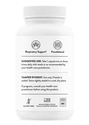 Thorne Quercetin Phytosome - A highly absorbable quercetin supplement for immune and inflammatory response support.