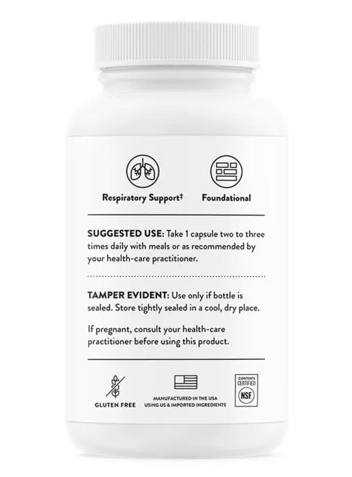 Thorne Quercetin Phytosome - A highly absorbable quercetin supplement for immune and inflammatory response support.