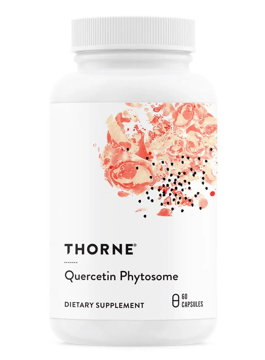Thorne Quercetin Phytosome - A highly absorbable quercetin supplement for immune and inflammatory response support.