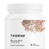 Thorne RecoveryPro (16.8 oz Chocolate) - NSF Certified nighttime protein powder for muscle recovery and sleep.