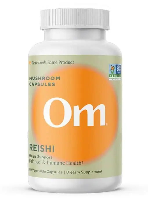 Reishi Mushroom Capsules Natural adaptogen helps support balance & immune health