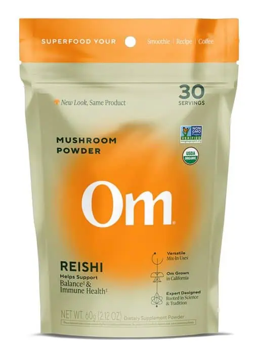 Reishi (Ganoderma lucidum) Natural adaptogen helps support balance & immune health