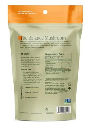Reishi (Ganoderma lucidum) Natural adaptogen helps support balance & immune health