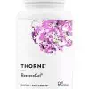 Thorne ResveraCel - NAD+ precursor supplement with nicotinamide riboside and resveratrol for healthy aging.