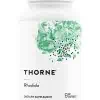Thorne Rhodiola - An adaptogenic herb supplement for stress, energy, and mental focus support.