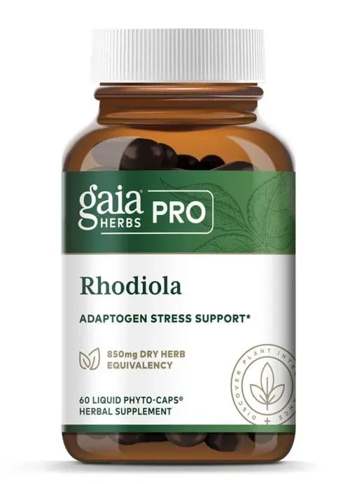 Rhodiola Phyto-Caps - An adaptogenic herb with 6mg of Rosavins to support stress and energy.