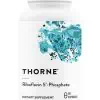 Thorne Riboflavin 5'-Phosphate - Active vitamin B2 (R5P) supplement for energy, metabolism, and cellular support.