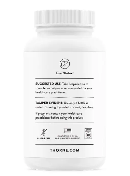 Thorne S.A.T. - A milk thistle, artichoke, and curcumin phytosome formula for liver support.