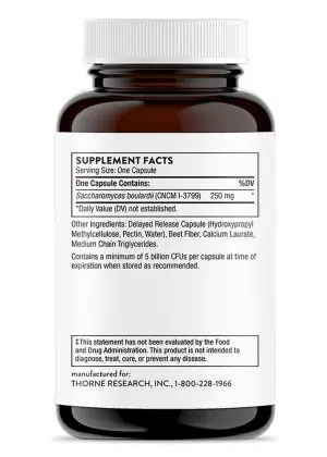 Sacro-B A yeast that mitigates occasional diarrhea and supports the growth of beneficial gut flora
