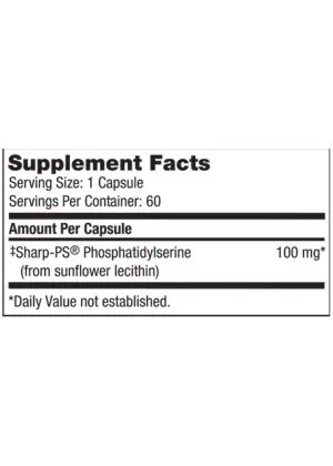 SeraBella (Phosphatidyl Serine SF) - A soy-free Phosphatidylserine from sunflower lecithin for cognitive support.