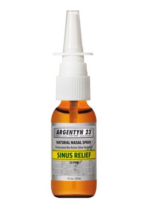 Argentyn 23 Natural Nasal Spray for Sinus - 23 PPM Bio-Active Silver Hydrosol.