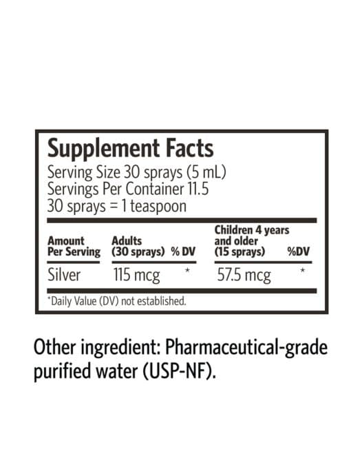 Silver Hydrosol Argentyn 23 Pro Spray Thorne Zinc Bisglycinate - Essential mineral for immune and overall health