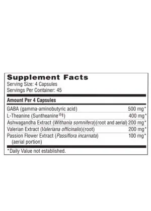 SFI Health Sleep Support - A blend of GABA, L-Theanine, Ashwagandha, and Valerian for sleep and relaxation.