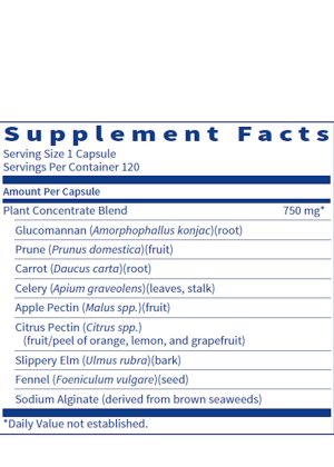SpectraFiber - A broad-spectrum soluble fiber blend with glucomannan, pectin, and prune for GI support.