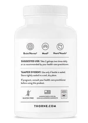 Thorne Super EPA Pro - A high-potency, EPA-dominant omega-3 fish oil for cardiovascular and inflammatory response support.