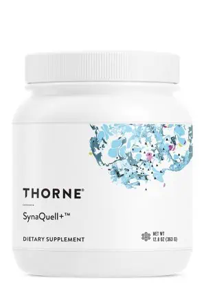 Thorne SynaQuell+ (12.6 oz) - NSF Certified nootropic powder for post-impact brain and cognitive support.
