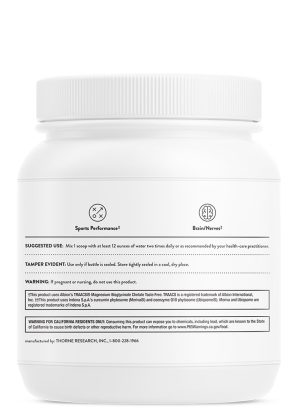 Thorne SynaQuell+ (12.6 oz) - NSF Certified nootropic powder for post-impact brain and cognitive support.