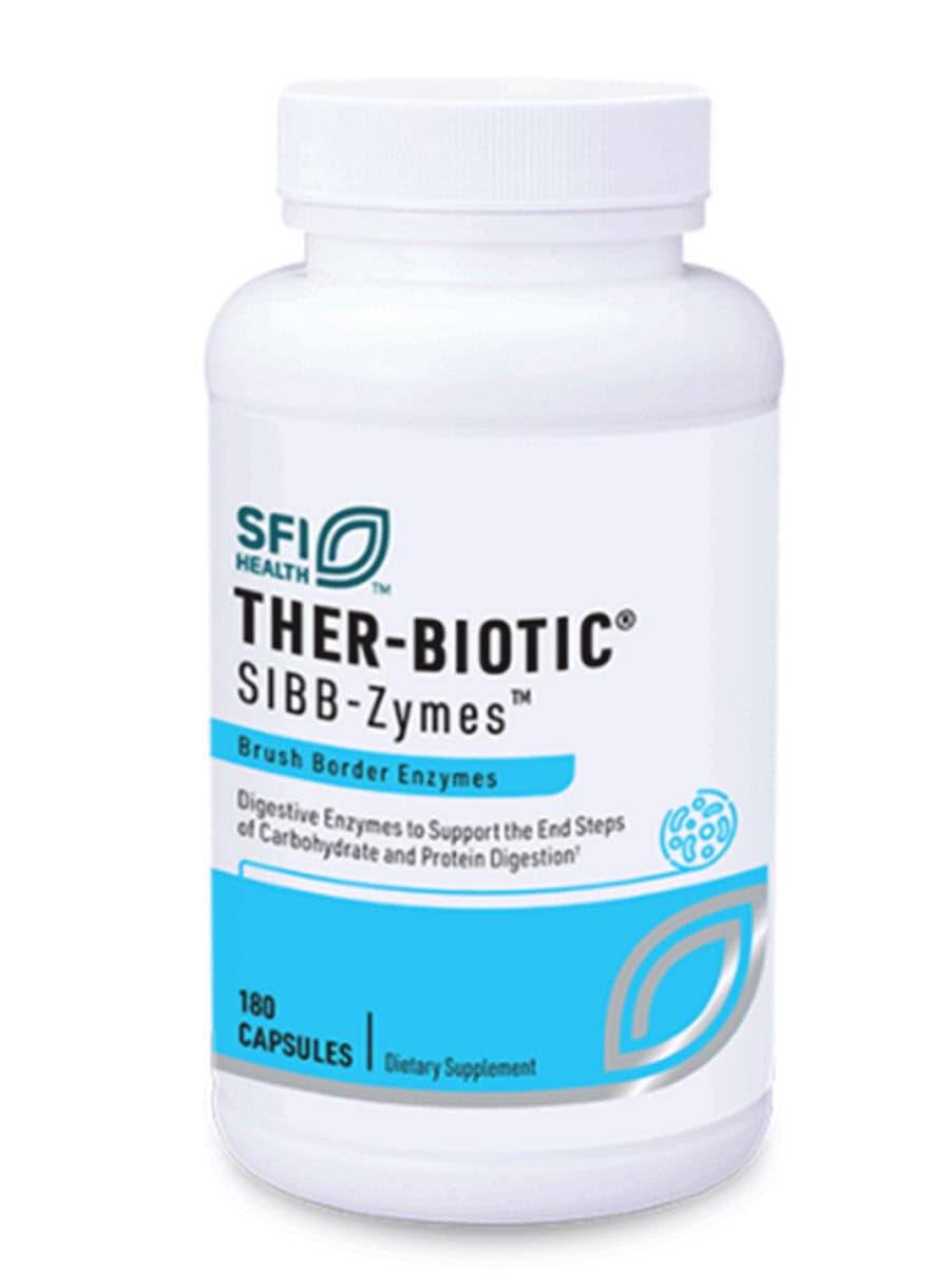 Ther-Biotic SIBB-Zymes - Brush border enzyme formula with DPP-IV for carbohydrate and protein digestion.