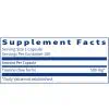 Taurine - 500mg of free form taurine to support heart and eye function.