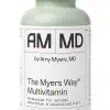 The Myers Way® Multivitamin Comprehensive, iron-free blend of vitamins and minerals selected for premium absorption and bioavailability