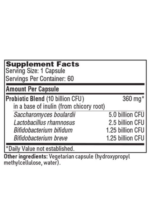 Ther-Biotic ABx Support - Probiotic blend with S. boulardii for use during antibiotic therapy.