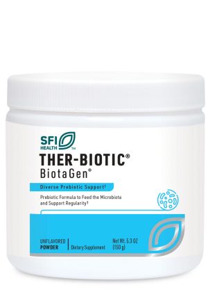 Ther-Biotic Biotagen Powder - Prebiotic blend with inulin and beta-glucan for digestive and immune support.
