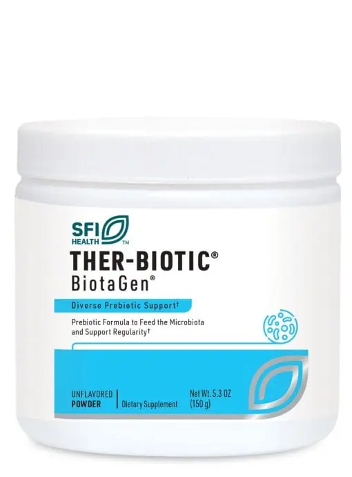 Ther-Biotic Biotagen Powder - Prebiotic blend with inulin and beta-glucan for digestive and immune support.