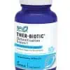 Ther-Biotic Detoxification Support - 50 billion CFU, 3-strain probiotic for gut barrier integrity and detox protocols.