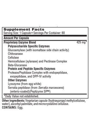 Ther-Biotic InterFase - Enzyme formula designed to disrupt the gastrointestinal biofilm matrix.