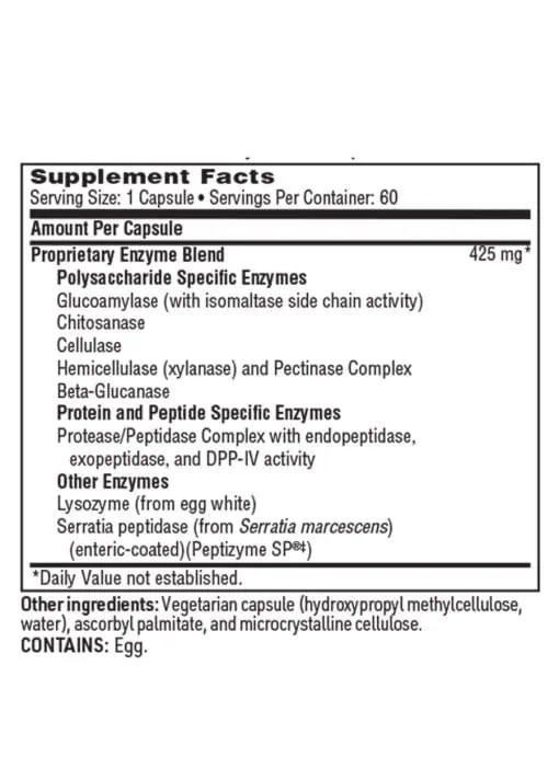 Ther-Biotic InterFase - Enzyme formula designed to disrupt the gastrointestinal biofilm matrix.