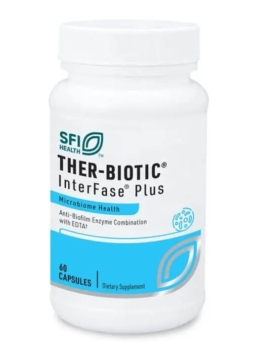 Ther-Biotic InterFase Plus - Enzyme and EDTA formula for biofilm disruption.