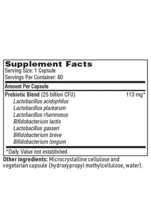 Ther-Biotic Metabolic Formula - 7-strain, 25 billion CFU probiotic for metabolism and weight management support.