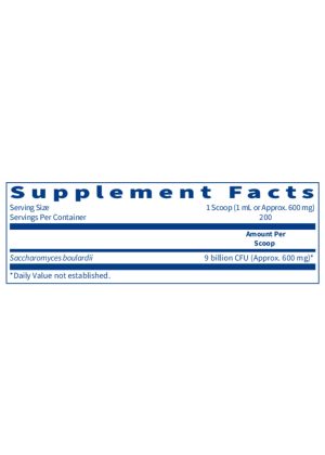 Ther-Biotic Saccharomyces Boulardii Powder - 9 billion CFU beneficial yeast for gut and immune health.