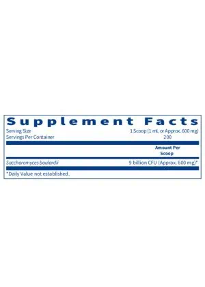 Ther-Biotic Saccharomyces Boulardii Powder - 9 billion CFU beneficial yeast for gut and immune health.