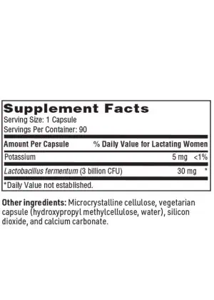 Ther-Biotic Target B2 - Probiotic with Lactobacillus fermentum for breast health in nursing mothers.