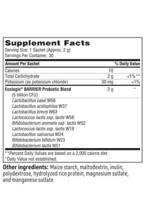 Ther-Biotic Target GBx - 9-strain probiotic with Ecologic BARRIER for mood and gut-brain axis support.