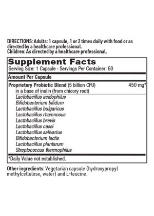 Ther-Biotic Vital-10 - 10-species, 5 billion CFU probiotic for comprehensive GI function.