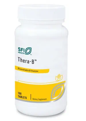 Thera-B - A high-potency B-complex with activated forms of Folate and B12.