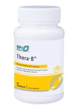 Thera-B - A high-potency B-complex with active forms of folate and B12.