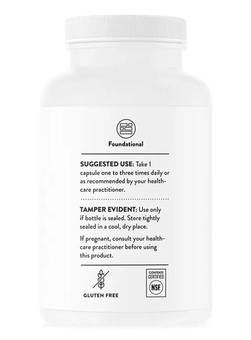 Thorne Trace Minerals (90 Capsules) - chelated mineral complex with zinc, selenium, and boron.