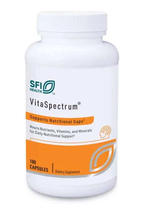 VitaSpectrum Capsules - A 29-ingredient multivitamin and mineral formula for individuals on the spectrum.