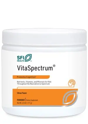 Vitaspectrum Powder (Citrus) - A comprehensive multivitamin and mineral powder for children.