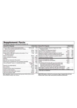 VitaSpectrum Capsules - A 29-ingredient multivitamin and mineral formula for individuals on the spectrum.